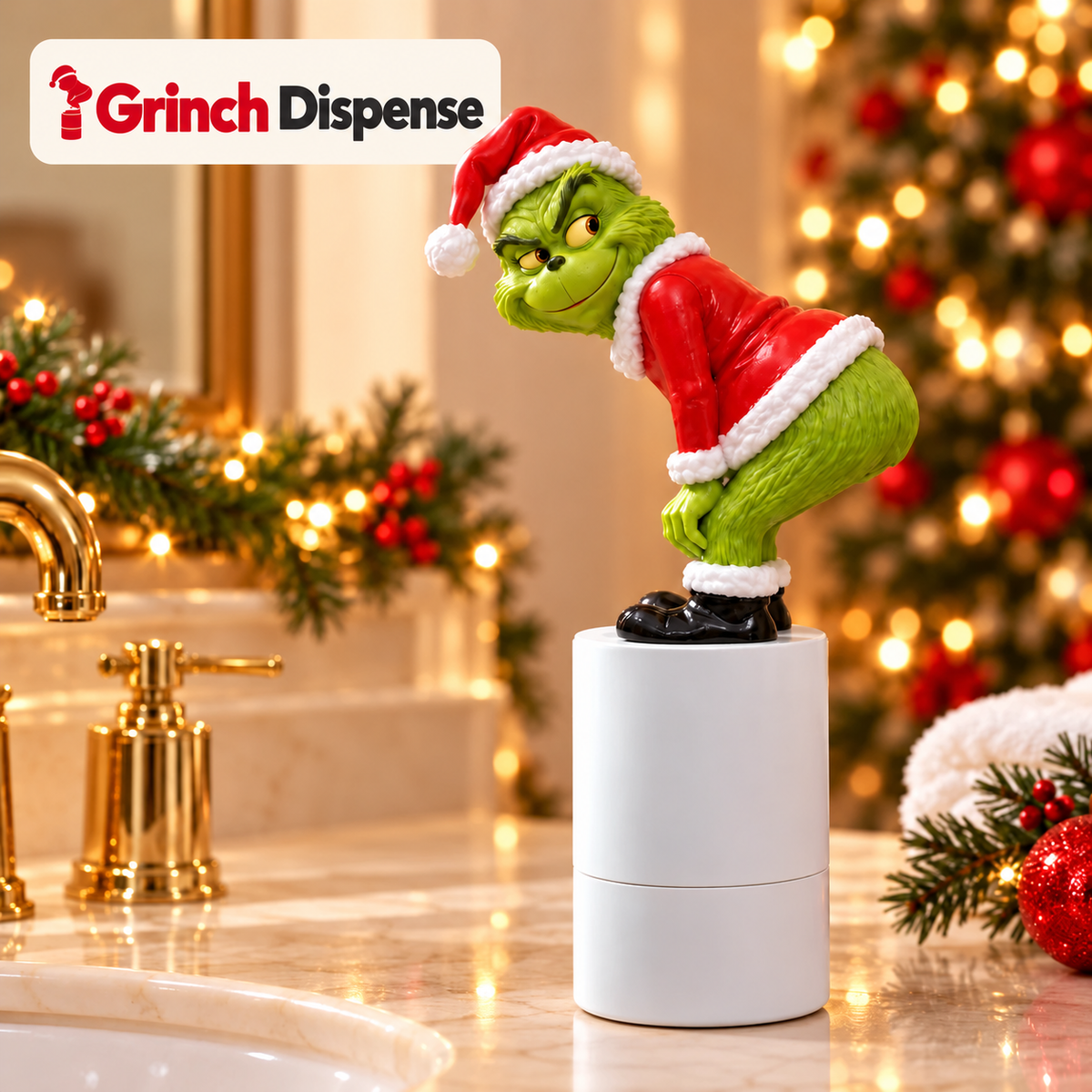 Automatic Grinch/Santa Dispenser
