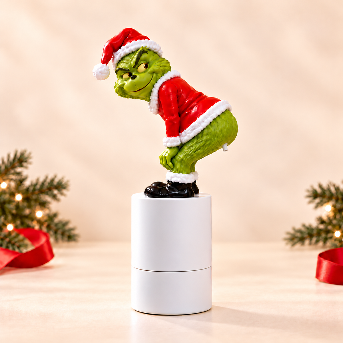 Grinch — 1 dispenser, short white outlet